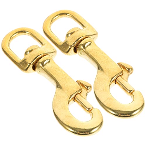 IWOWHERO Belt Clips Swivel Spring Hook Metal Swivel Connecting Hooks Lanyard Snap Clasp Flag Clips