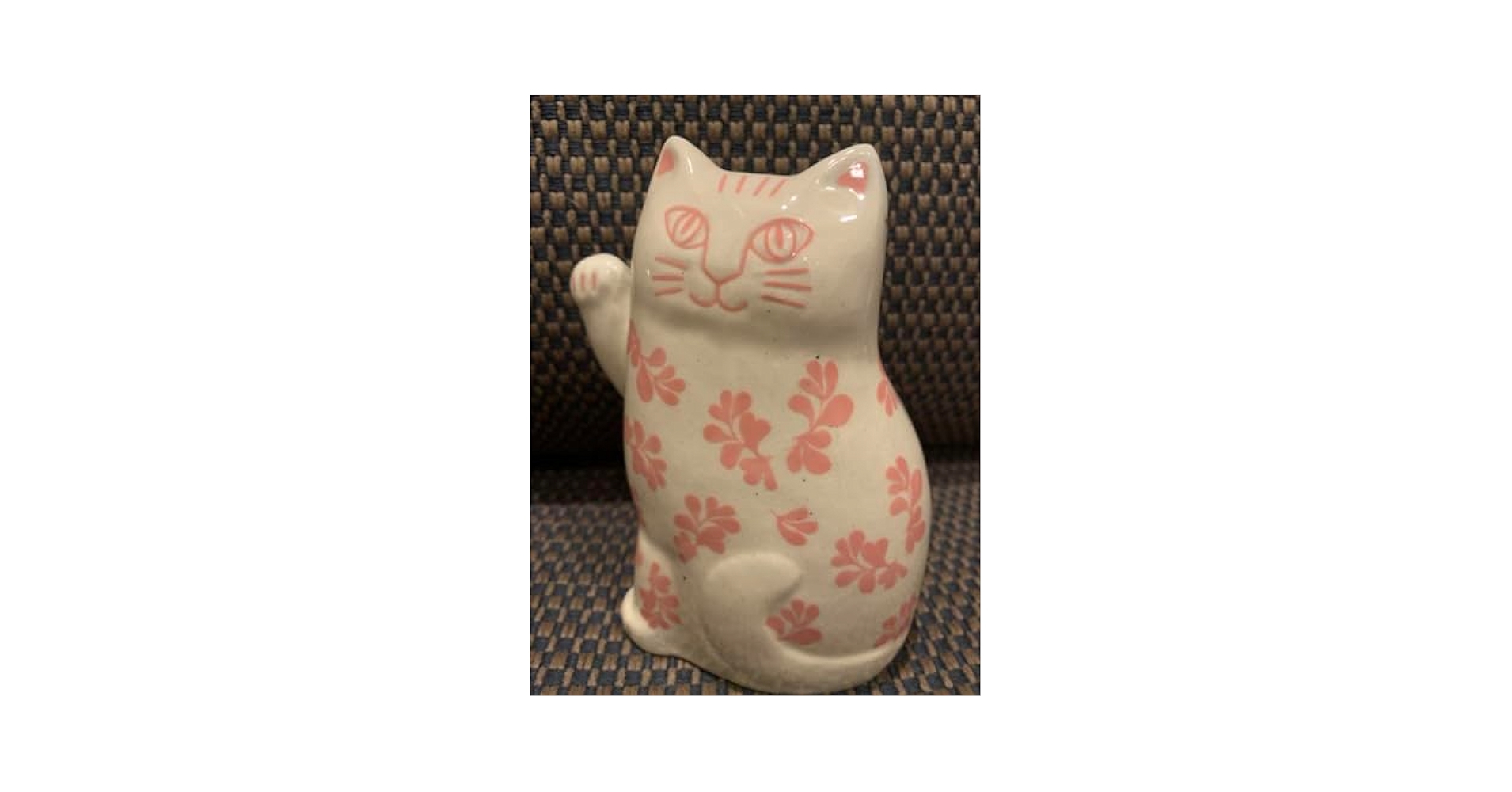 希少リサラーソン LisaLarson 波佐見焼 まねくねこ　招き猫 陶器 Lisa Larson リサラーソン まねくねこのこ 招き猫 陶器 置物