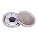 ZHIZHOUNEY Aluminum Alloy Football Referee Flip Coin Portable Football Sports Pick Edge Referee Side Toss Coin Soccer Game Supplies Foot