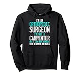 Lustiger Orthopädischer Chirurg Knochenspezialist Orthopäde Chirurg Pullover Hoodie