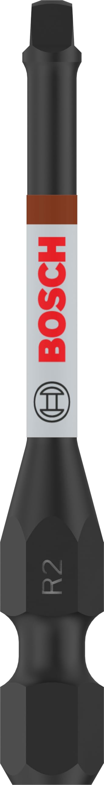Bosch PRO Impact Control Robertson Screwdriver Bit R2 Square 55mm Pack of 5