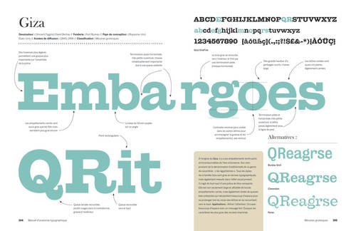 Livre Manuel d'anatomie typographique pour décoder 100 caractères essentiels - 5