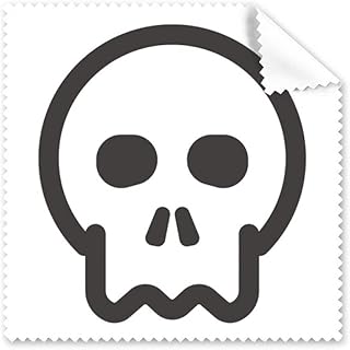 Skeleton Lovely Online Face Halloween Cleaning Cloth Phone Screen Glasses Cleaner 5pcs