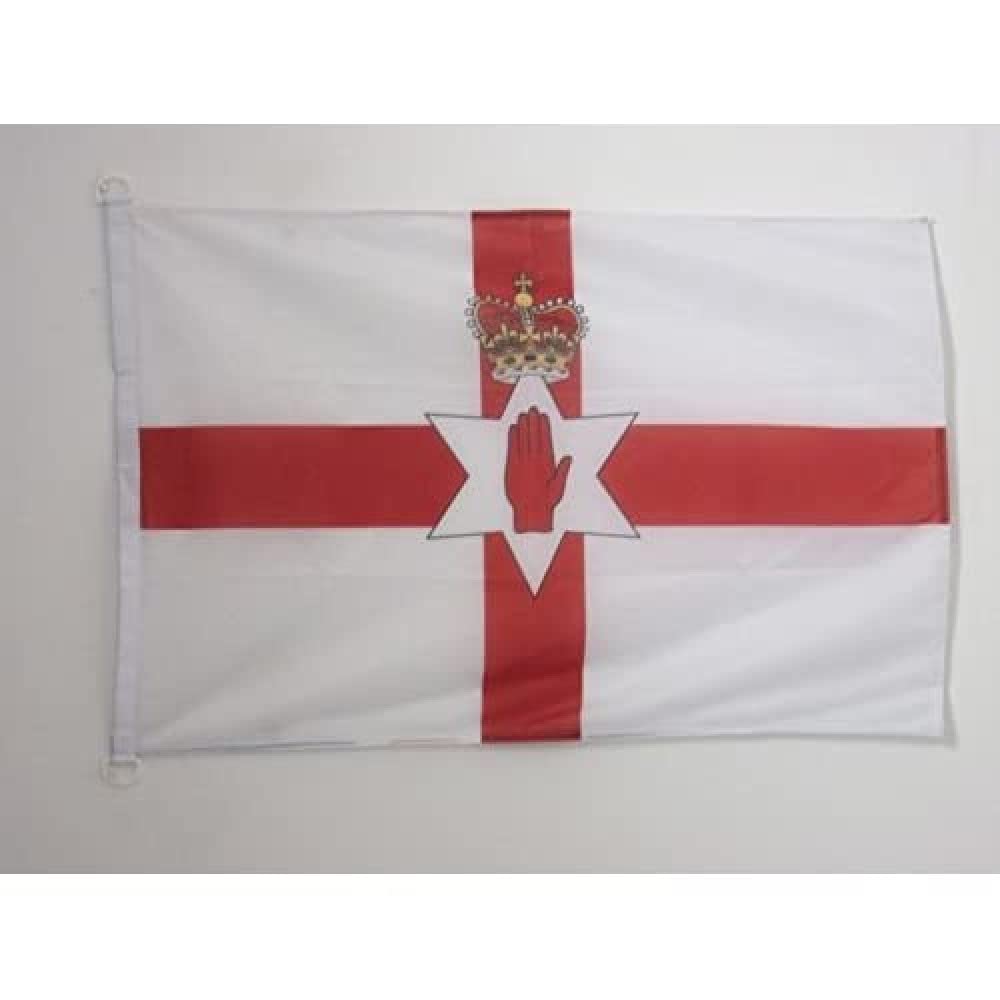 AZ FLAG Bandera Nautica de España Sin Armas 45x30 cm - Pabellón de Conveniencia Española Sin Escudo 30 x 45 Cm, Bandera de Barco con anillas — view 109