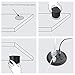 3 inch Desktop Power Grommet with PD 20W USB C,Flat Plug Desk Power Strip,Recessed Table Outlet,2 Outlets 3 USB Ports,Desk Hole Power Grommet,6Ft Extension Cords Thin Plug Power Strip (Black)