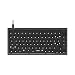 Produktbild Keychron V1 Kabelgebundene mechanische Tastatur, Barebone Knauf, kompatibel mit Mac Windows Linux (Frosted Black,Translucent)