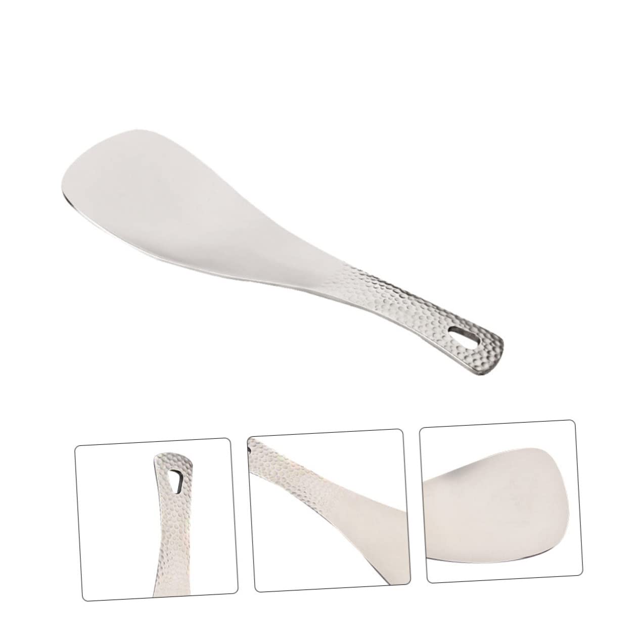 BESPORTBLE 2piezas Cuchara De Titanio para Camping y Picnic Cubiertos De Cocina para Comidas Al Aire Utensilio Ligero y Resistente para Viajes y Actividades Al Exterior