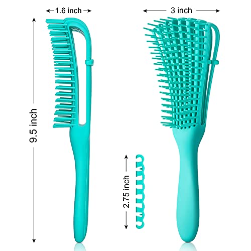 Beature Detangling Brush 2Pcs - Detangler Brush For Curly Hair, Black Natural Hair - Curly Hair Brush 3A To 4C, Great For Thick Wet Hair Of Women And Kids #TOP1