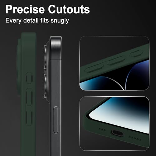 Mootobo for iPhone 14 Pro Case 6.1-Inch, Matte Shockproof Bumper Phone Cover - Image 4