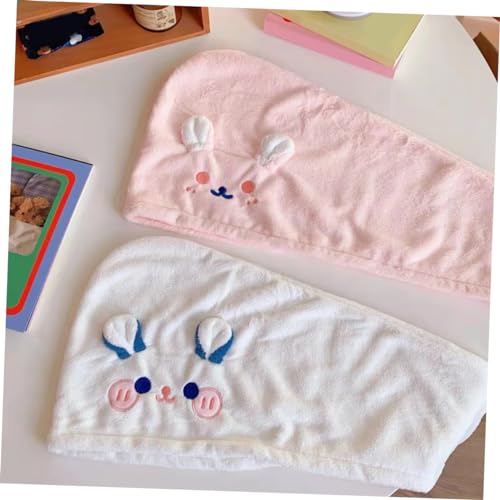 PLAFOPE Touca De Cabelo Seco 2 Peças Envoltório De Cabelo Para Mulheres Cabelo Molhado Chapéus De Se