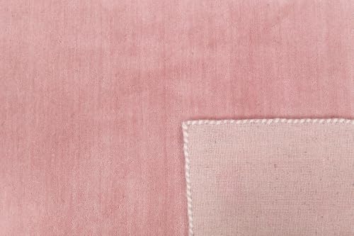 Tapis d'Orient Loom Gabbeh rose en laine, la douceur d'un tissage artisanal unique