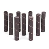 Big Horn 19541 1/2-Inch by 3-Inch Sanding Sleeves, 3 Fine, 3 Medium, 3 Coarse