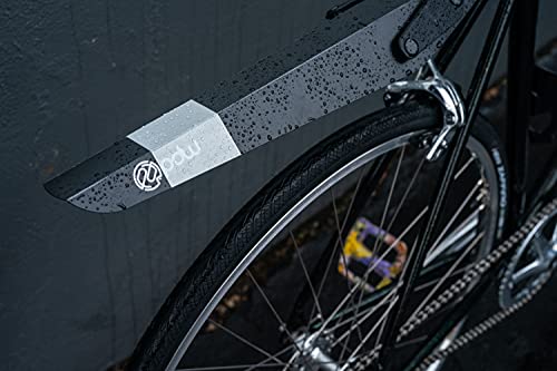 Portland Design Works | Origami Seatpost Fender, Black/Reflective (355) #TOP1