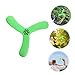 Milisten 2Pcs Soft Thickened Boomerang Flying Discs for Outdoor Sports for Fun Family Games Safe Recreation Activity for Beach