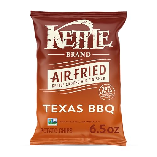 Kettle Brand Air Fried Texas BBQ Chips, 6.5 Oz Bag