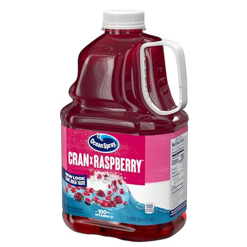 Image of Ocean Spray Cran-Raspberry Cranberry Raspberry Juice Drink, 101.4 Fl Oz Bottle