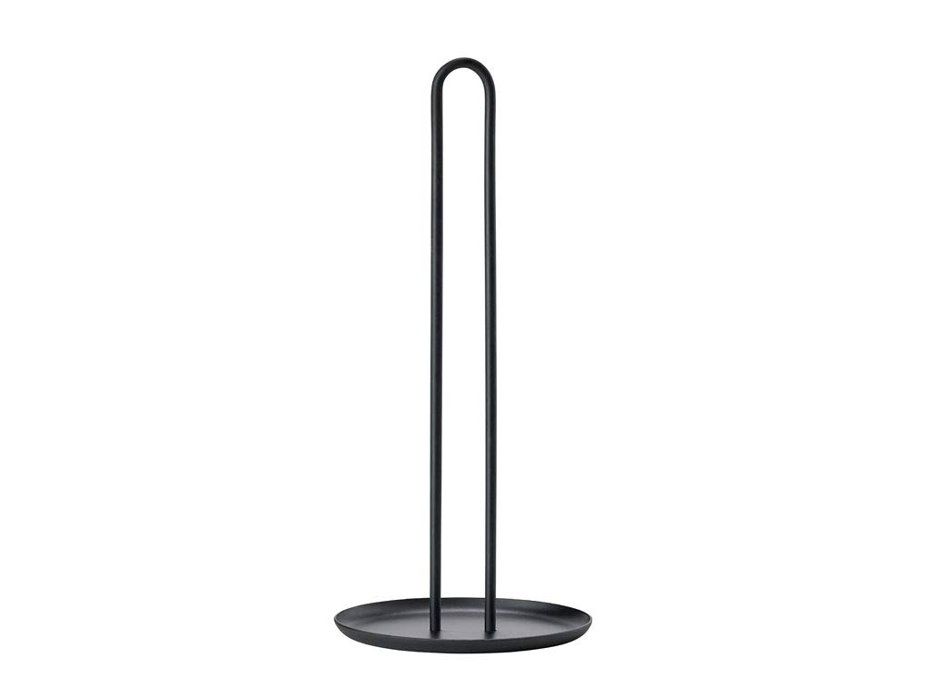 ZONE DENMARKSINGLES Paper Towel Holder, Countertop, Modern Design, Black, 1 Count