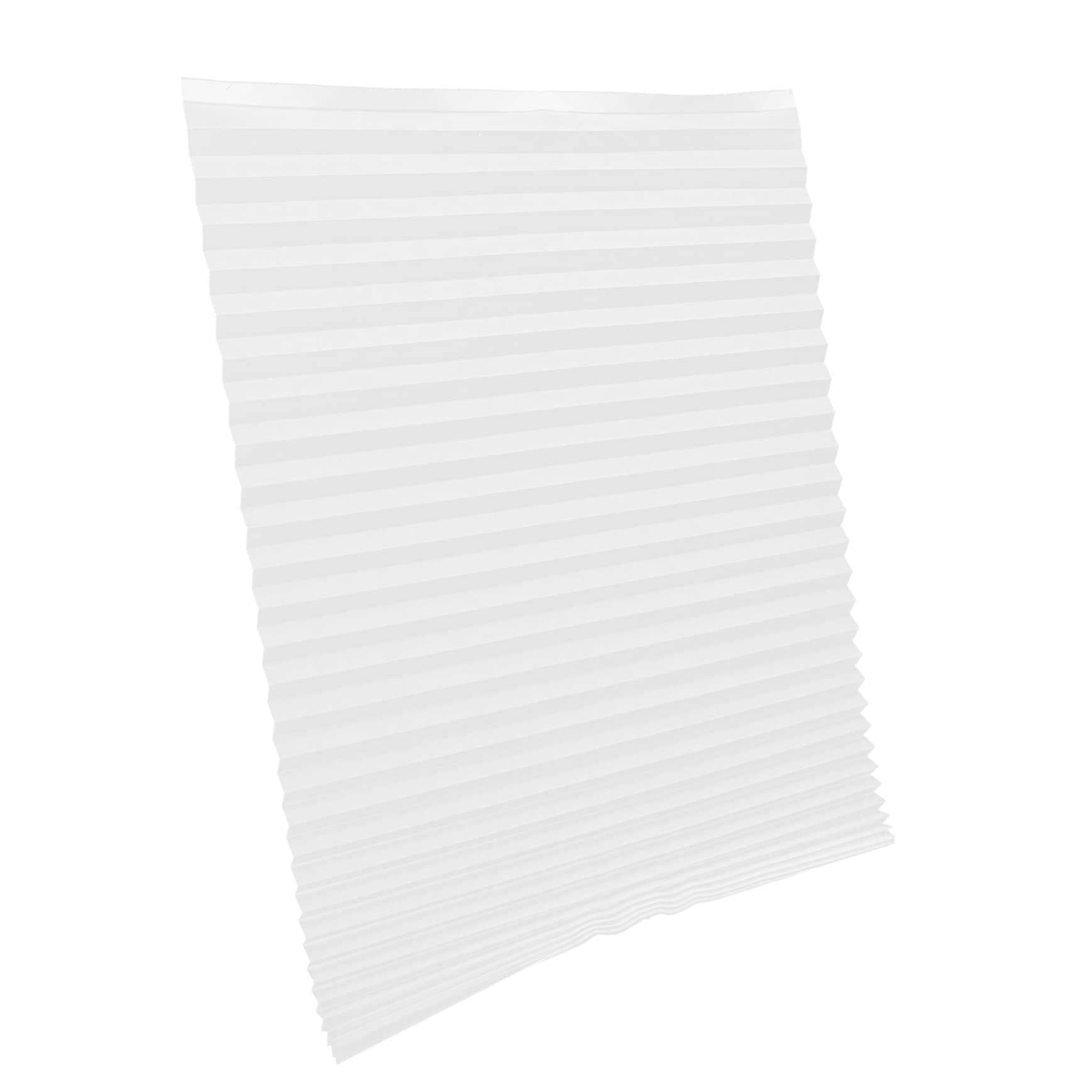 Garneck Cordless Self-Adhesive Pleated Shade Easy Installation Blackout Curtain for Privacy Blinds for Bedroom Living Room and Balcony