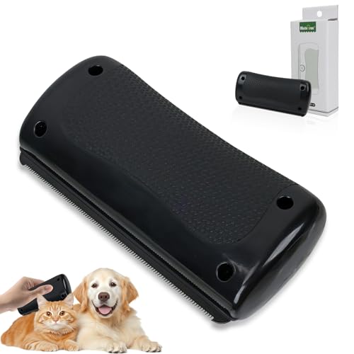 Pmueuff Spazzola per Cani e Gatti, Spazzole per Animali Domestici Spazzola Rimuovi Pelo Strumento per Toelettatura per Cane e Gatto con Pelo Corto e Lungo di Taglia Piccola Media e Grande