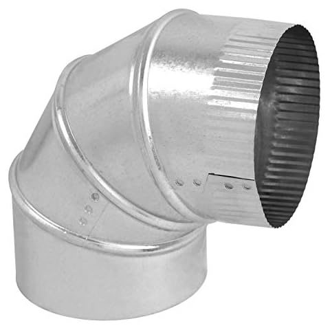 UNITED STATES HDW GV0291-C 5" Adjustable 30GA Furnace Elbow Cover