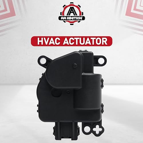 Image of HVAC Air Blend Door Actuator Replacement by AA Ignition - Compatible with Dodge and Ram Trucks - 2011-2018 Ram 1500, 2500, 3500, 4500, 5500, Classic - Replaces 604-005, 68089742AA, 68448026AA, G04029