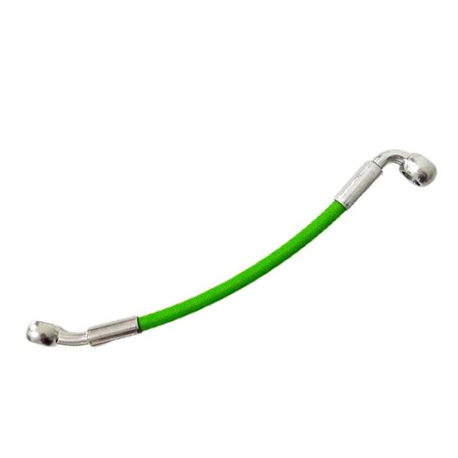 Motorcycle Brake Clutch Line M10 Banjo 10cm-500cm Motorcycle Hydraulic Brake Hose Braided Cable Oil Pipe 28°-90° Accessories(130CM)