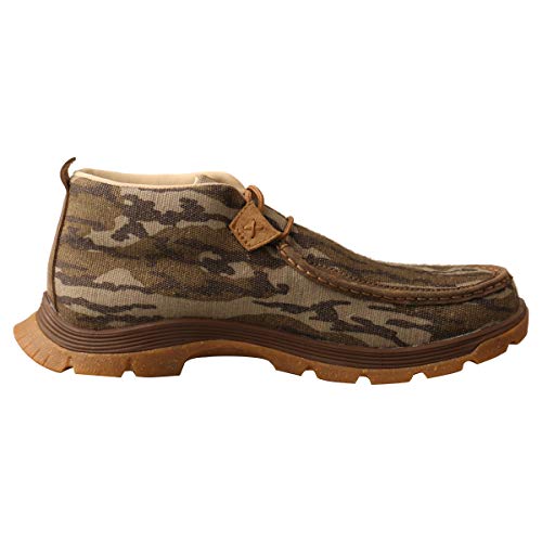 Twisted X Men's Chukka Oblique Toe, Bottomland Camo With Cellsole Comfort Technology, 10 M #TOP1
