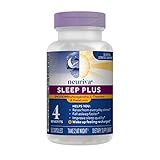 Neuriva Sleep Plus with 4-in-1 Benefits - Clinically Tested Ashwagandha, L-Theanine & Melatonin - Reduce Stress, Fall Asleep Faster, Improve Sleep Quality, Wake Up Refreshed*, 58ct Capsules