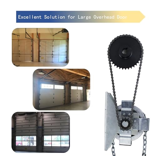 Garage Door Jackshaft Chain Hoist 31 Reduced Drive