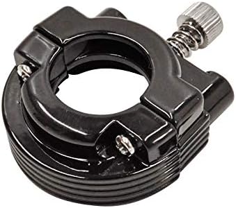 Black Harley Big Twin Throttle Cable House - Clamp/Collar for 1981-1995 - FX/FL, Softail, Dyna, Sportster