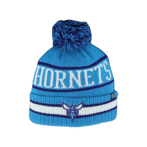 Charlotte Hornets NBA Officially Licensed Beanie Pom Freestyle Team Color