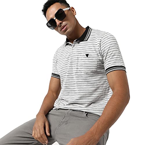 Image of Campus Sutra Men's Cotton Regular Fit T-Shirt