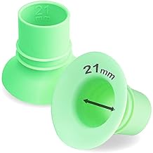 Nenesupply 1st Generation 21mm Flange Insert Compatible with Elvie Stride Flange Pump Parts Medela Momcozy Spectra Flange Willow Reduce 24mm to 21mm Use as Elvie Inserts Medela Insert