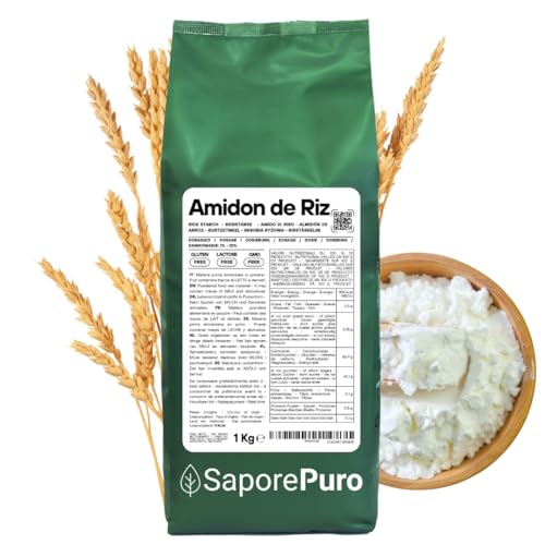 Saporepuro AMIDON DE RIZ 1 kg - Gluten Free