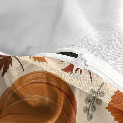 Housse de couette citrouille hypoallergique contre les allergies - 8
