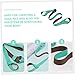 BESPORTBLE 3pcs Sturdy Yoga Mat Sling Portable Yoga Band Body Stretching Band Tension for Fitness Mat Holder