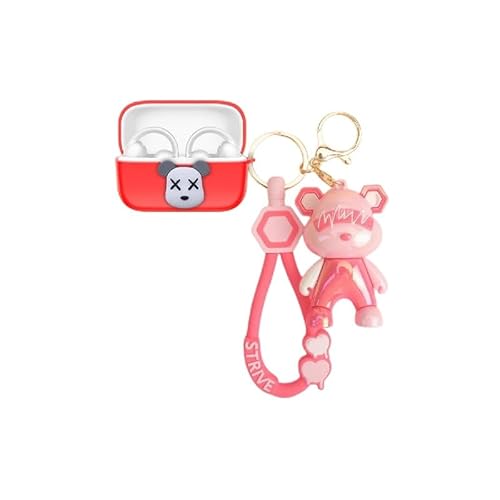 For anker soundcore c50i �w�b�h�z���p�ی�P�[�X �J�o�[ �ϏՌ��A�V���R���f�ށA�����h�~�t�b�N�t���A�[�d�\�A����~�߁A�w��h�~�A�C���z�����[�P�[�X�A���S�ی�A�h���A�h�o�A�y�ʁA�����h�~ (�J���r�i + �����h�~�X�g���b�v+����P�[