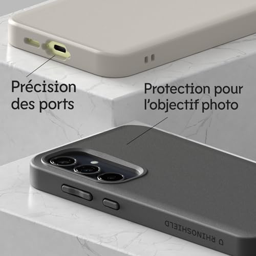Coque Galaxy A55 finition mate premium RhinoShield SolidSuit - 4