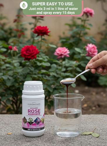 Image of Organic Rose Fertilizer Super Plant Food - For Rose Plants Growth and Flowering Fertilizer