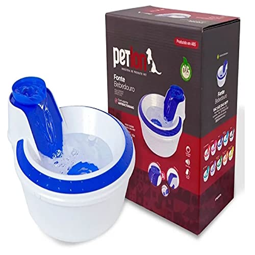 Fonte Bebedouro Caes e Gato Àgua Petlon Azul 110v