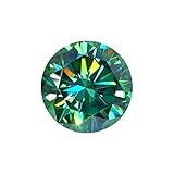 lose diamanten preise Karatgewicht: - 2,00 Ct. Echter Moissanite Diamant 2.00 Ct Egl zertifiziert grüner Moissanite Diamant loser Stein ausgezeichneter Schnitt loser Edelstein