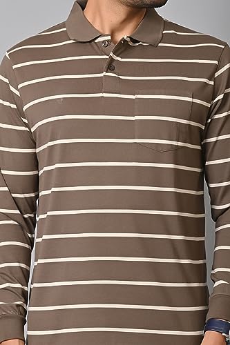 Image of ARBOUR Men Polo Neck Half Sleeves Cotton Solid Plain Sweat Shirt Comfortable & Stylish Men's Sweat -Shirt