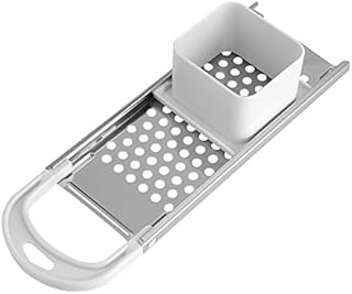 Asixx Spätzle Grater Made of Stainless Steel and Plastic with Comfortable Handle for Pasta, Rice or Potatoes 32.4 x 10.7 x 6.3 cm