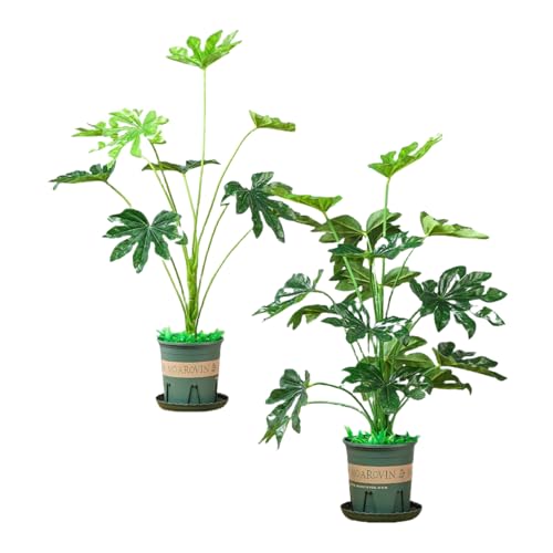 Anthurium rouge artificiel en pot solution pour salons sombres - 2