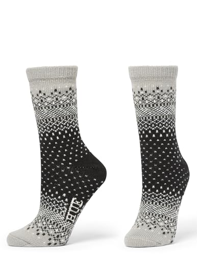 Image of HUE womens Crew Length Boot Socks, 2 Pair Pack