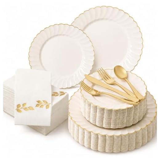 Elegant Disposable Dining Set for Events