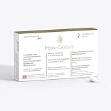 Maxx-Calzium Natürliches Eierschalen-Calcium, 60 Kapseln, 500mg Calcium aus Calciumcarbonat pro Tagesdosis - Vitamin K2, D3 - Keine unerwünschten Zusatzstoffe, | Nahrungsergänzungsmittel