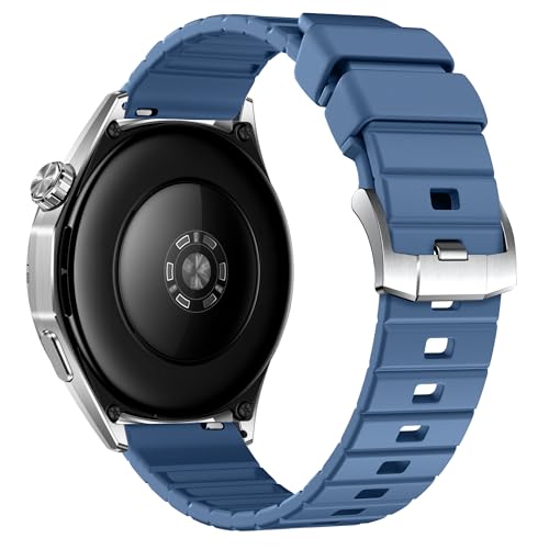Image of 22mm Strap Compatible with Huawei Watch GT 6 Pro GT6 GT5 GT4 46mm Quick Release 22mm Fluororubber Watch Band for Amazfit bip 6 /Garmin Venu 4 45mm /Forerunner 265 /255 Bands (NO WATCH)