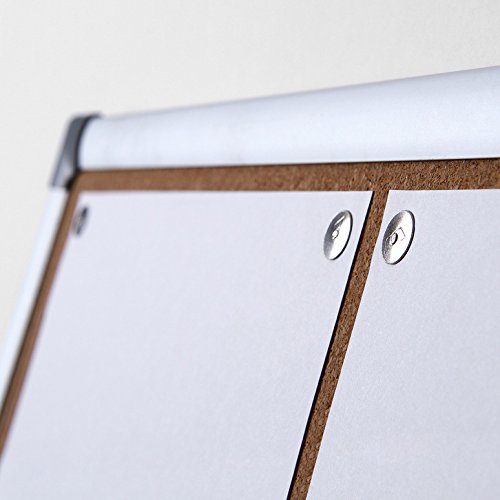 Tablica informacyjna z korkiem z ramą aluminiową (100 x 200 cm)