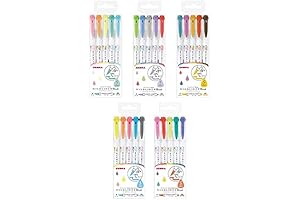 Zebra Mildliner Dual Tip Highlighter Brush 25-Pack